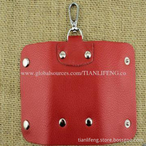 Key Holder Bag Case Wallet Cover, Cylindrical